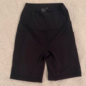 GAP Women's Classic Black Bike Shorts